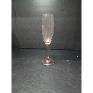 Libbey Premiere Pink Champagne Flute, Replacement Glass, Vintage Bar Glassware